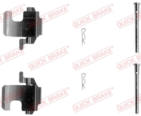 Accessory Kit, disc brake pad